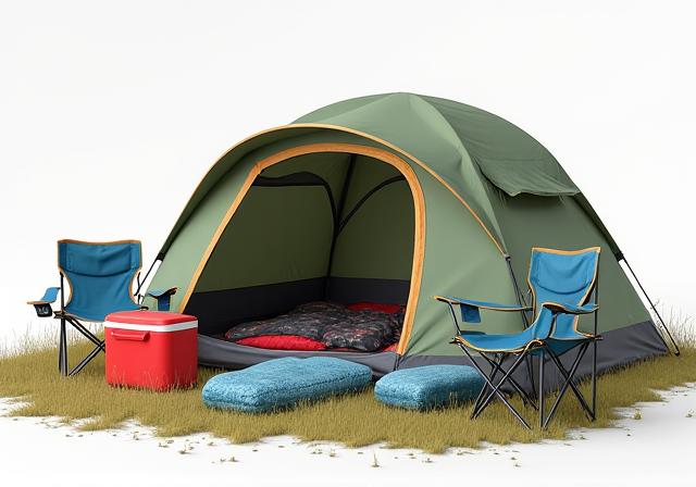 Complete family camping package solution