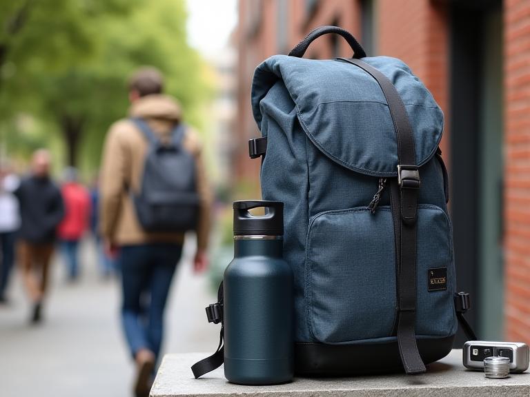Casual adventurer lifestyle gear for urban exploration
