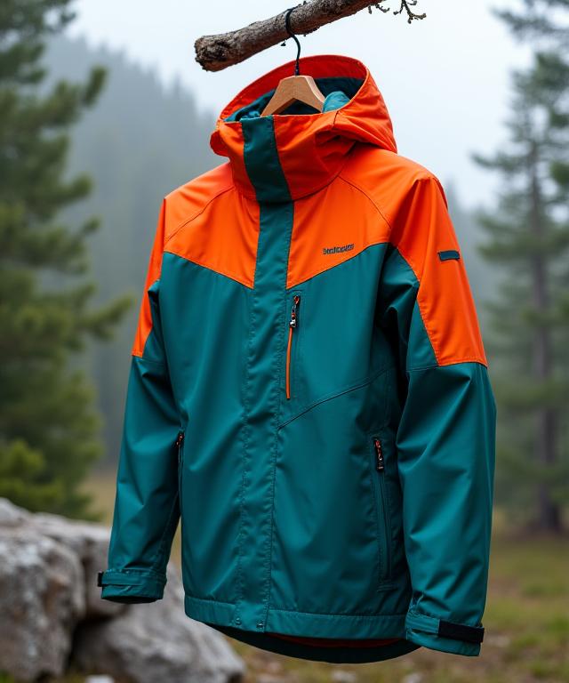 Performance rain jacket designed for Canadian weather